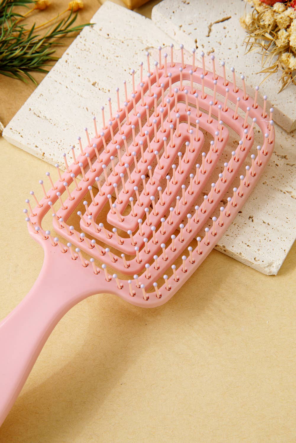 Valentine's Day Gifts Bow Print Anti-Static Air Cushion Comb