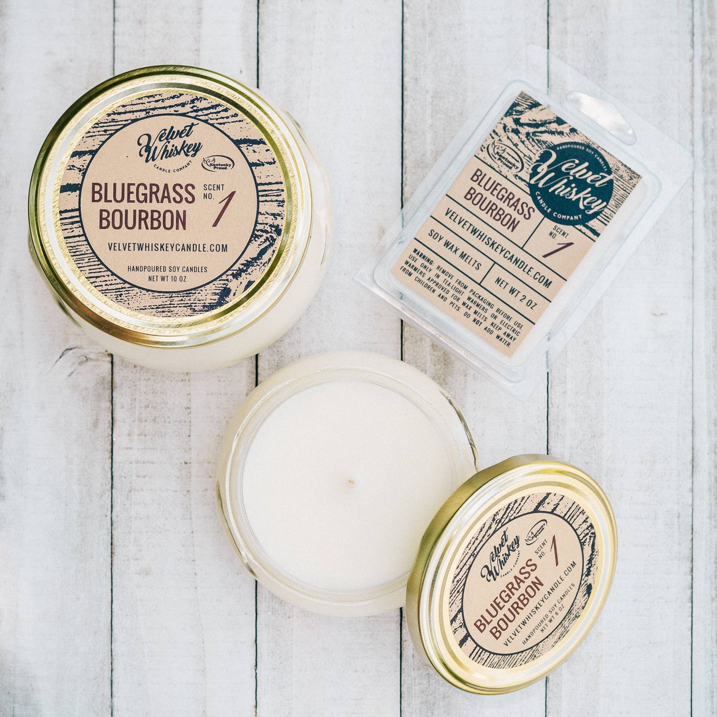 6 oz Bluegrass Bourbon Candle