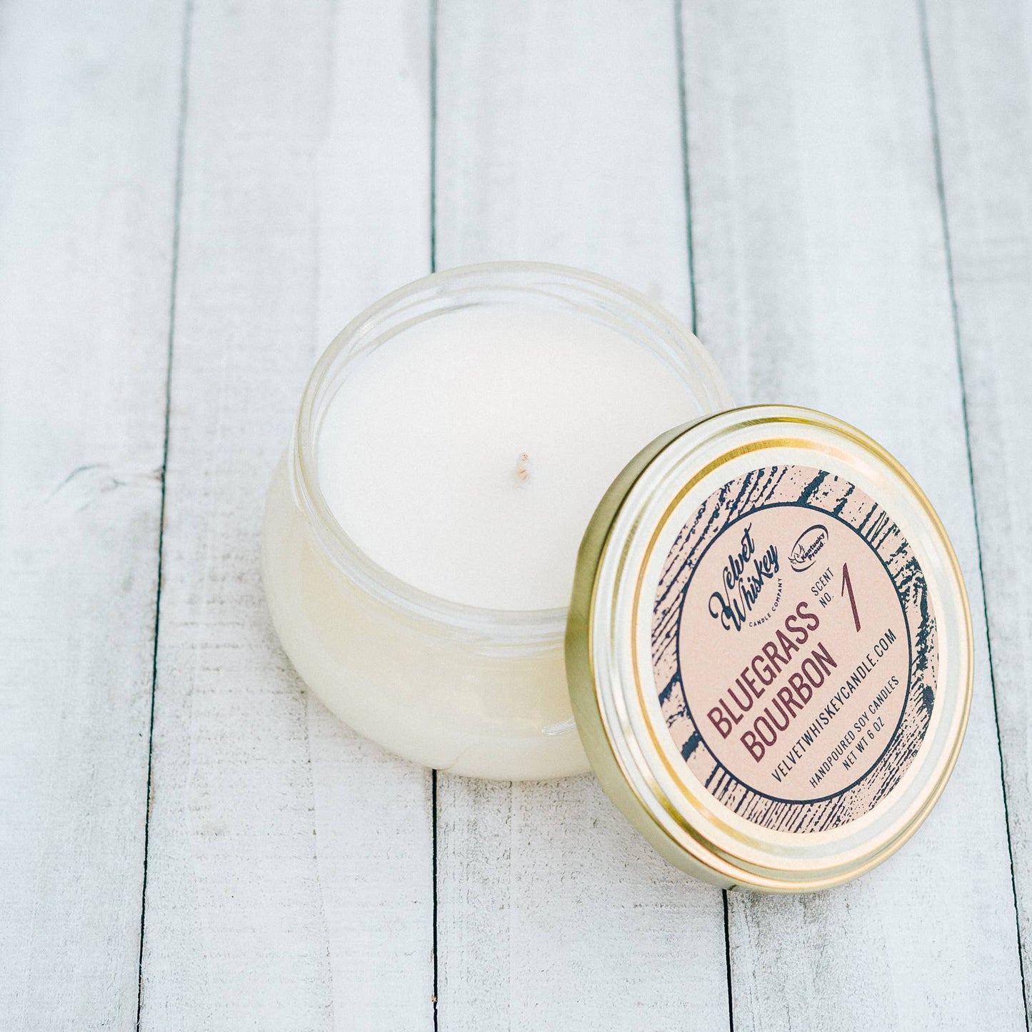 6 oz Bluegrass Bourbon Candle