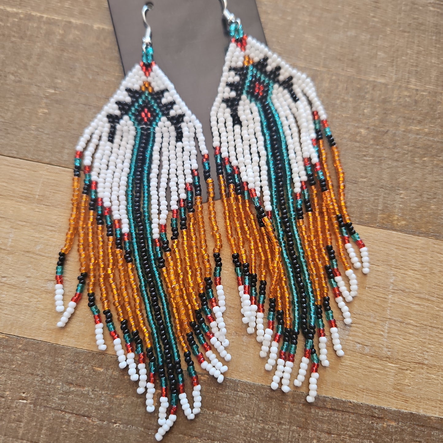 Western Beaded Earrings