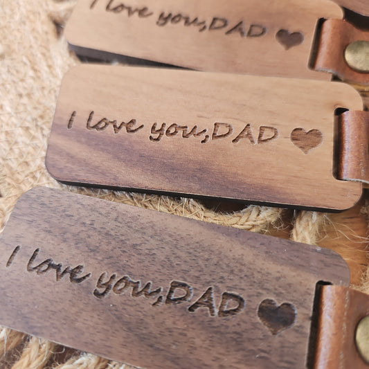 Dad Keychain