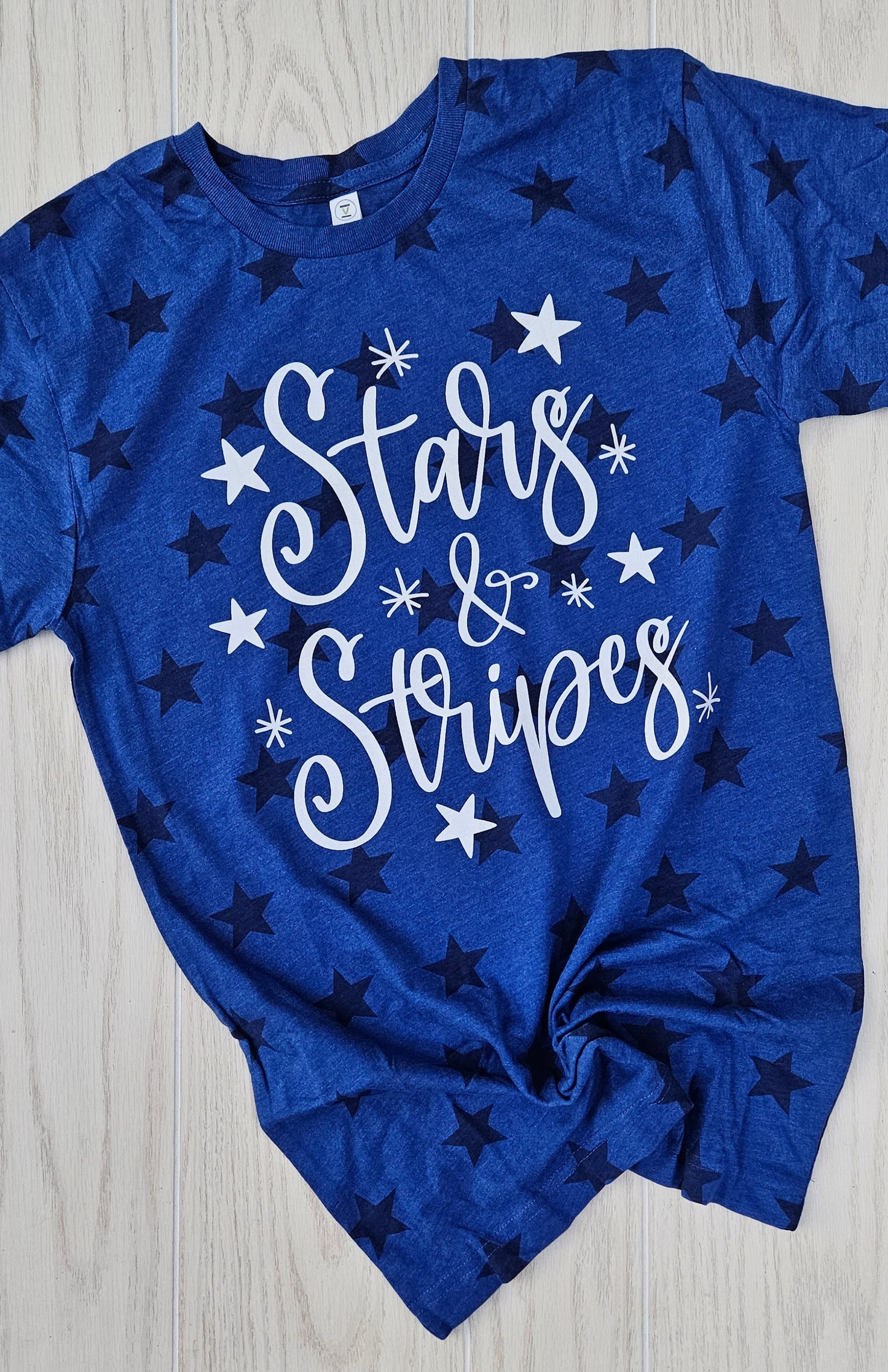 Blue Stars & Stripes Tee