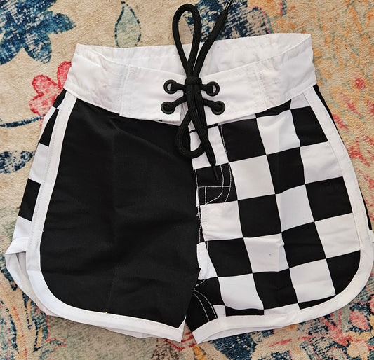 Boys Checkered Swimsuit