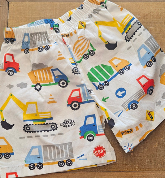 Toddler Construction Shorts