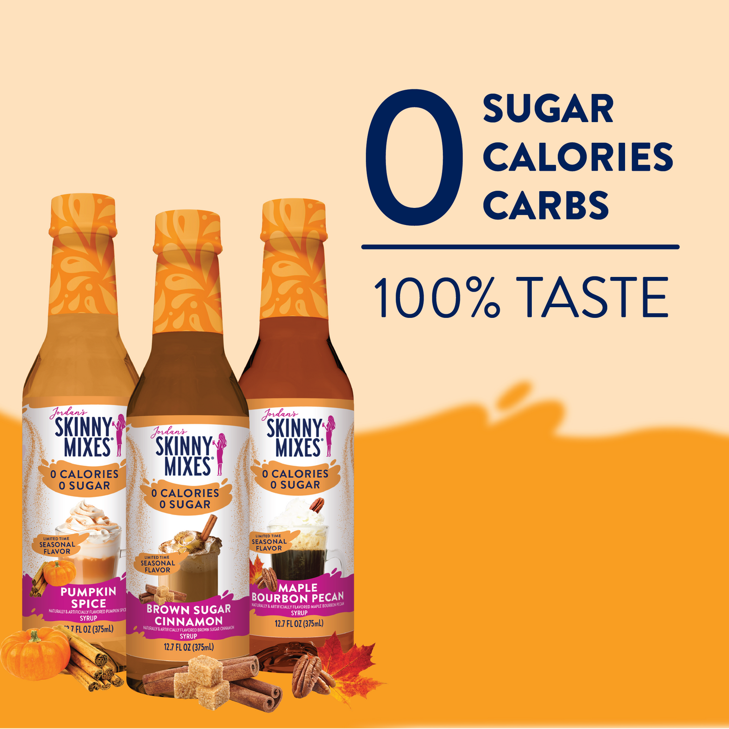 Fall Favorites Syrup Trio - Sugar Free Gift Set