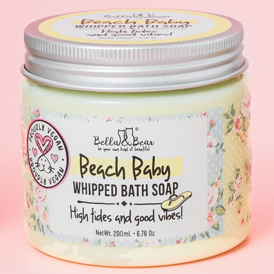 6.7oz Beach Baby Bath Soap | Shave Cream | Moisturizer