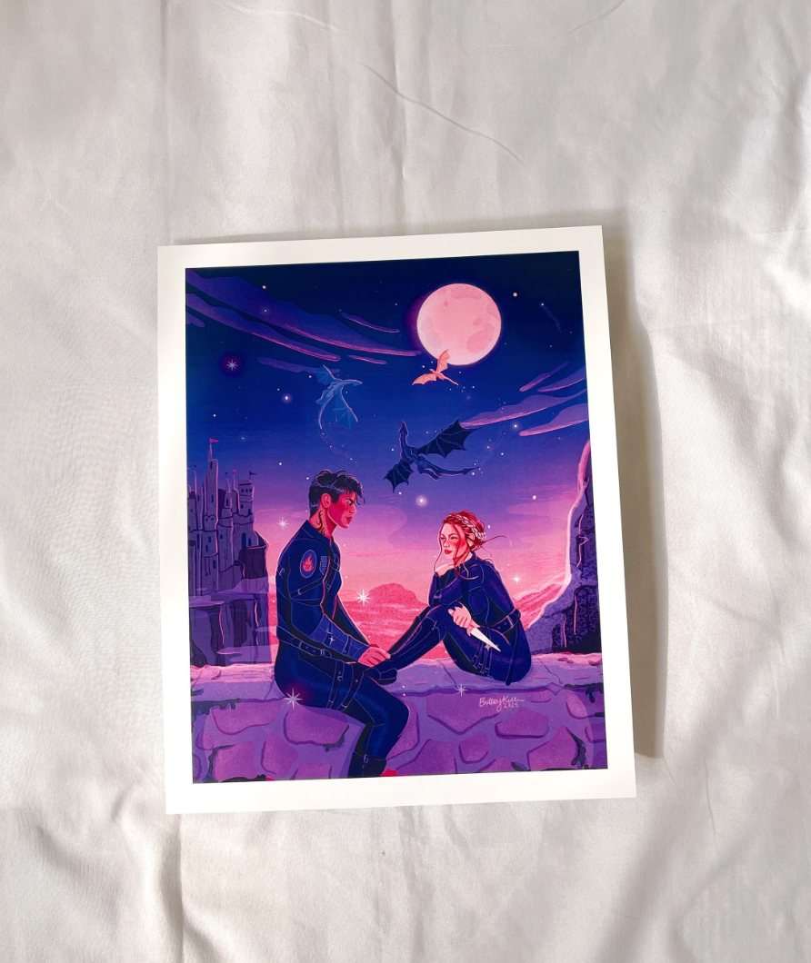 Fourth Wing Print