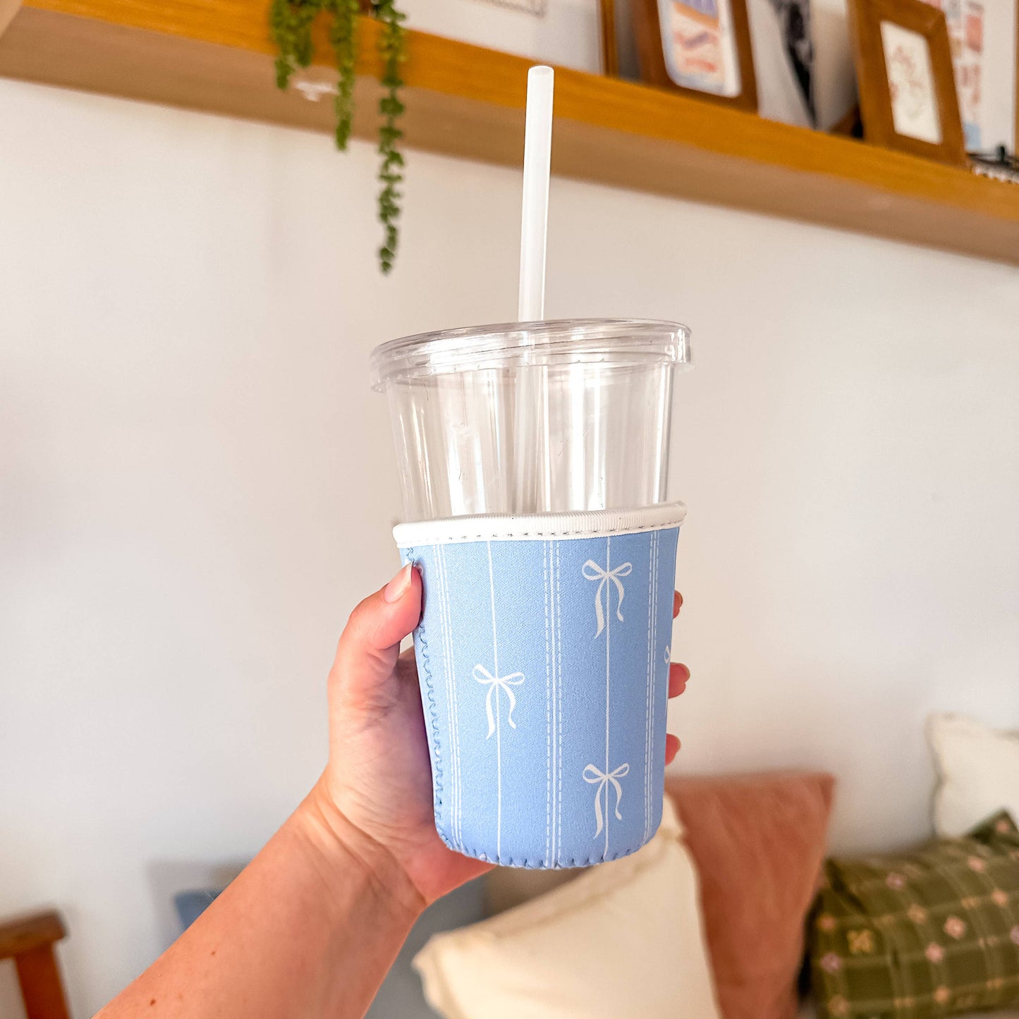 Grandmillenial Bows | Iced Coffee Sleeve