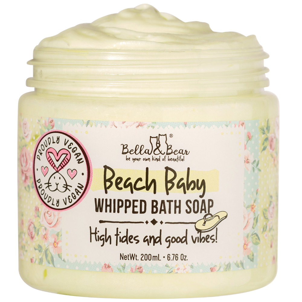 6.7oz Beach Baby Bath Soap | Shave Cream | Moisturizer