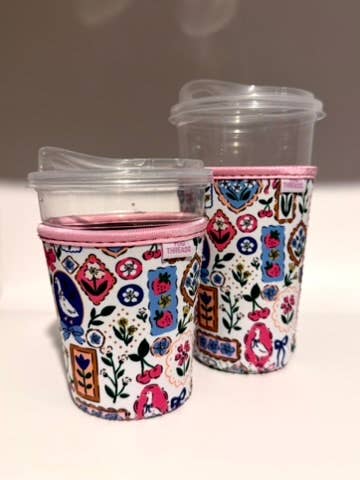 Coquette Goose Iced Coffee Drink Sleeve - Medium