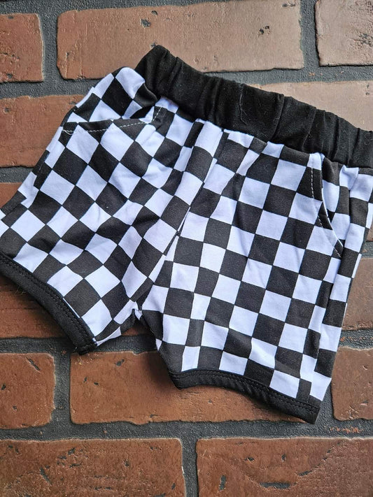 Checkered Shorts