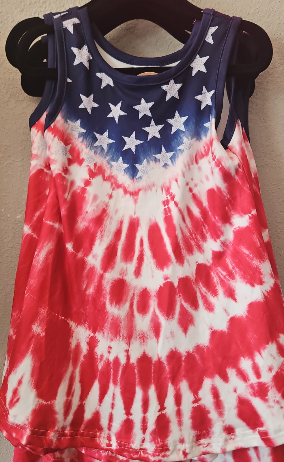 Girls Red/white/blue Dress