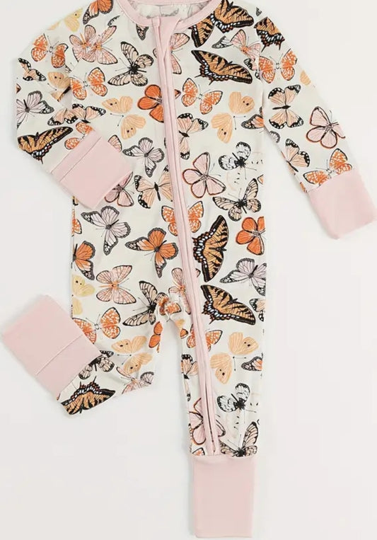 Bamboo Butterfly Zippie