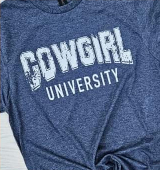 Cowgirl University Tee