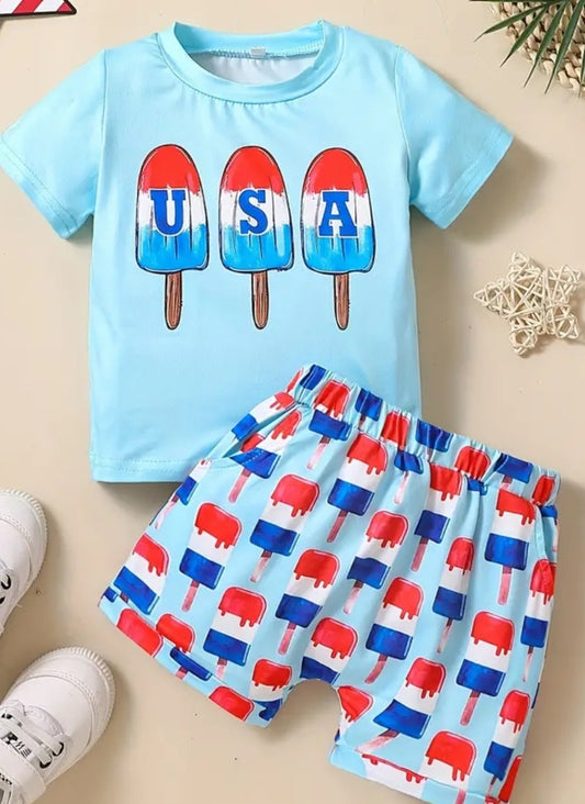 Popsicle 2 Piece Outfit