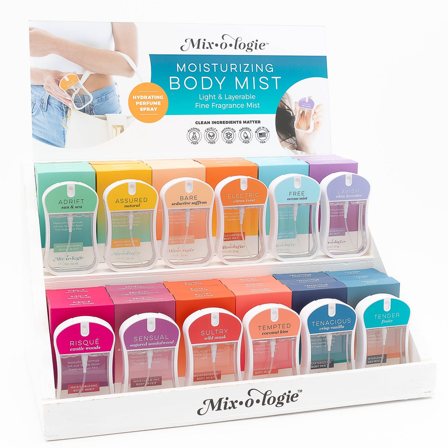 Electric (citrus twist) | Moisturizing Body Mist (35 mL)