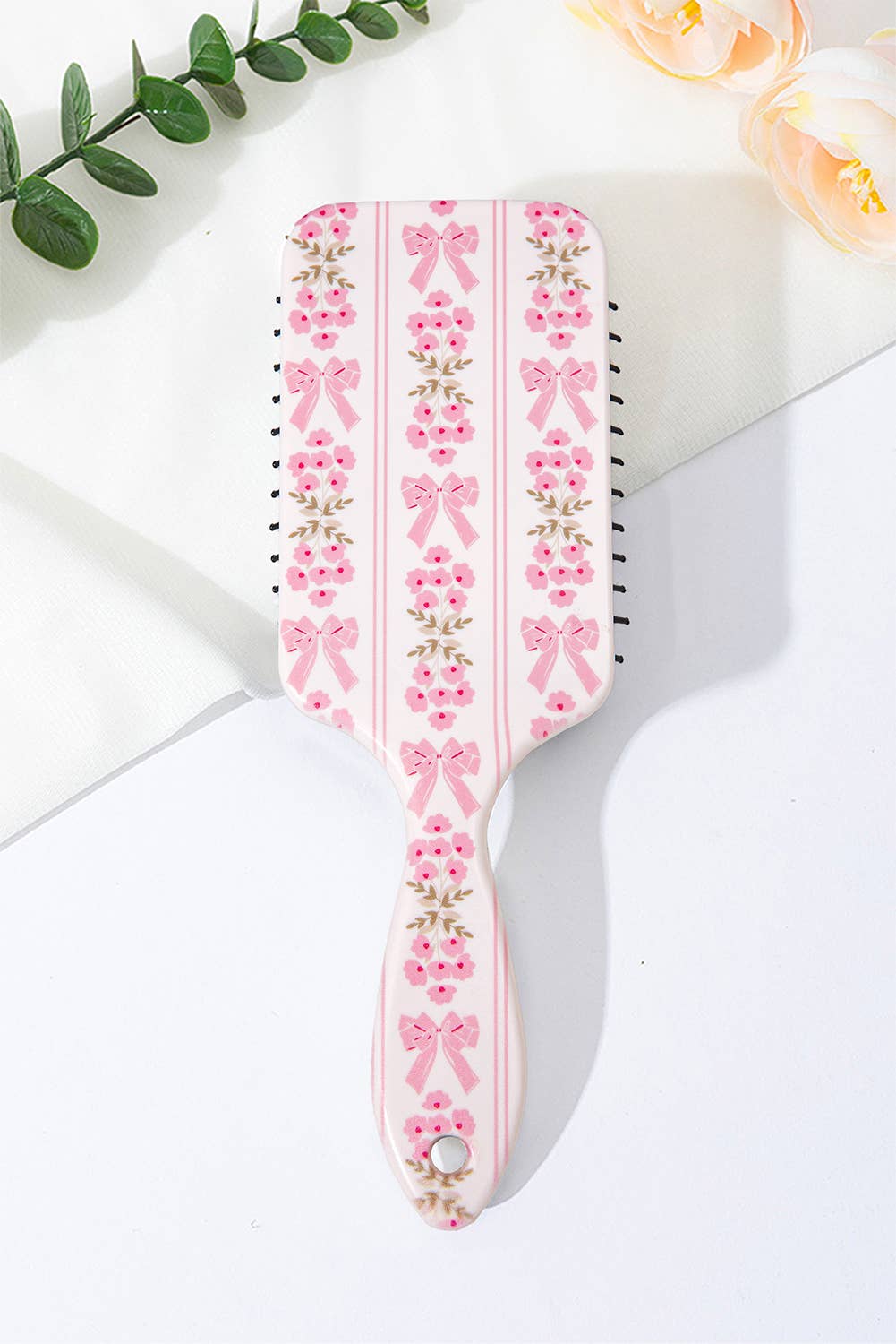 Valentine's Day Gifts Bow Print Anti-Static Air Cushion Comb