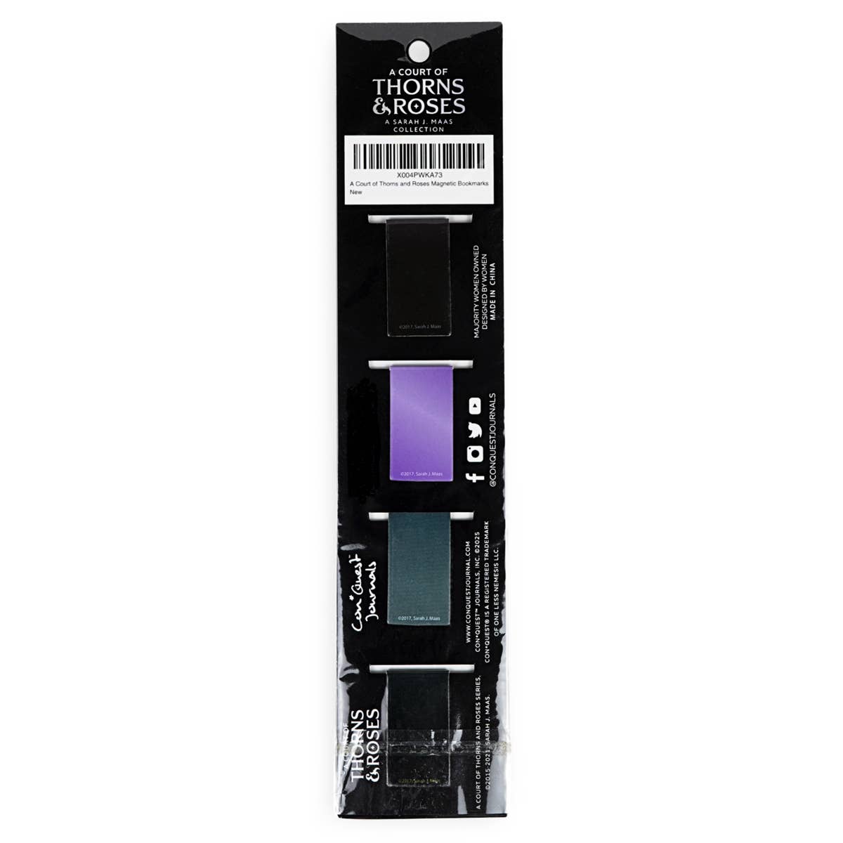 A Court of Thorns and Roses Magnetic Bookmarks (4-Pack)