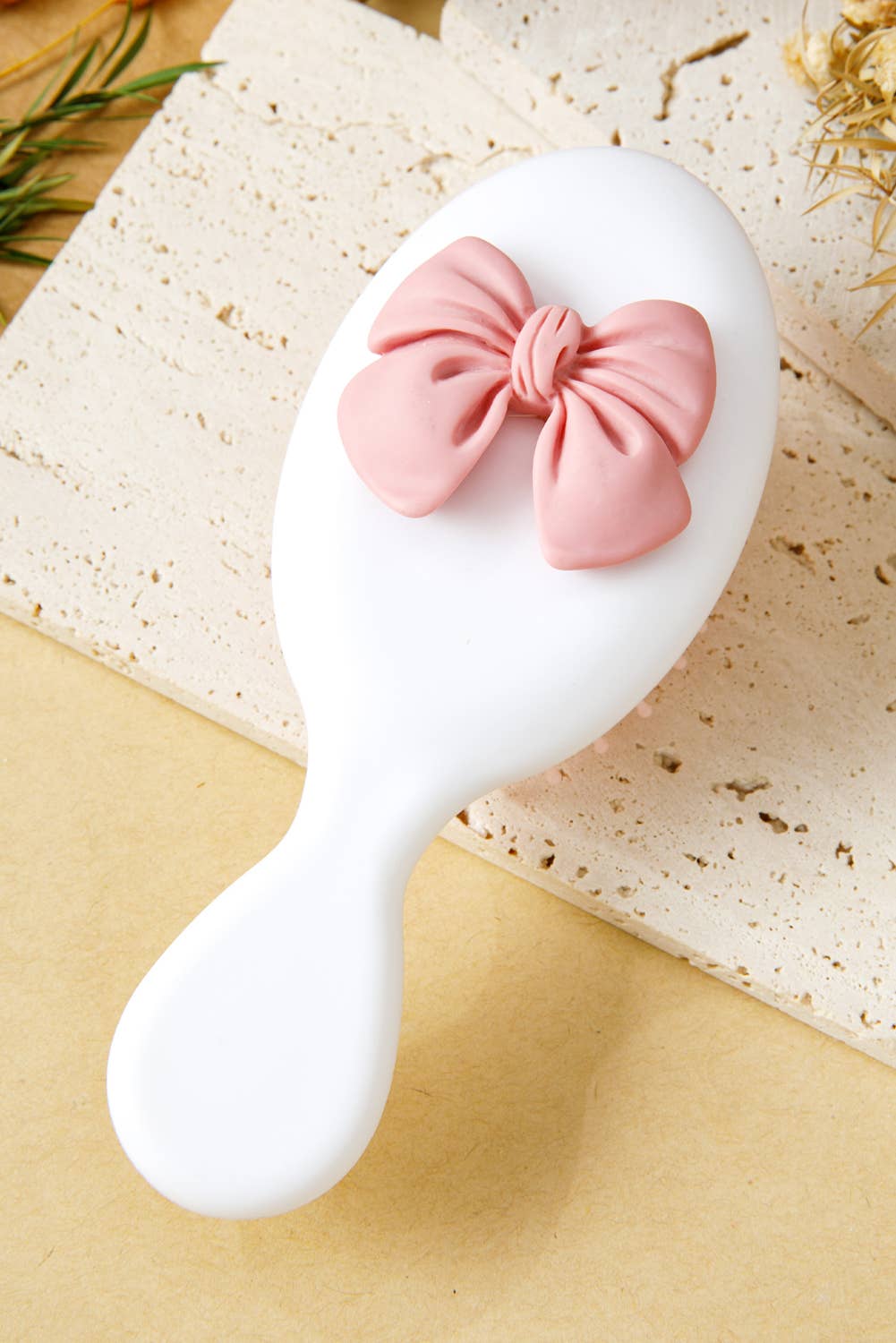 Valentine's Day Gifts Bow Print Anti-Static Air Cushion Comb