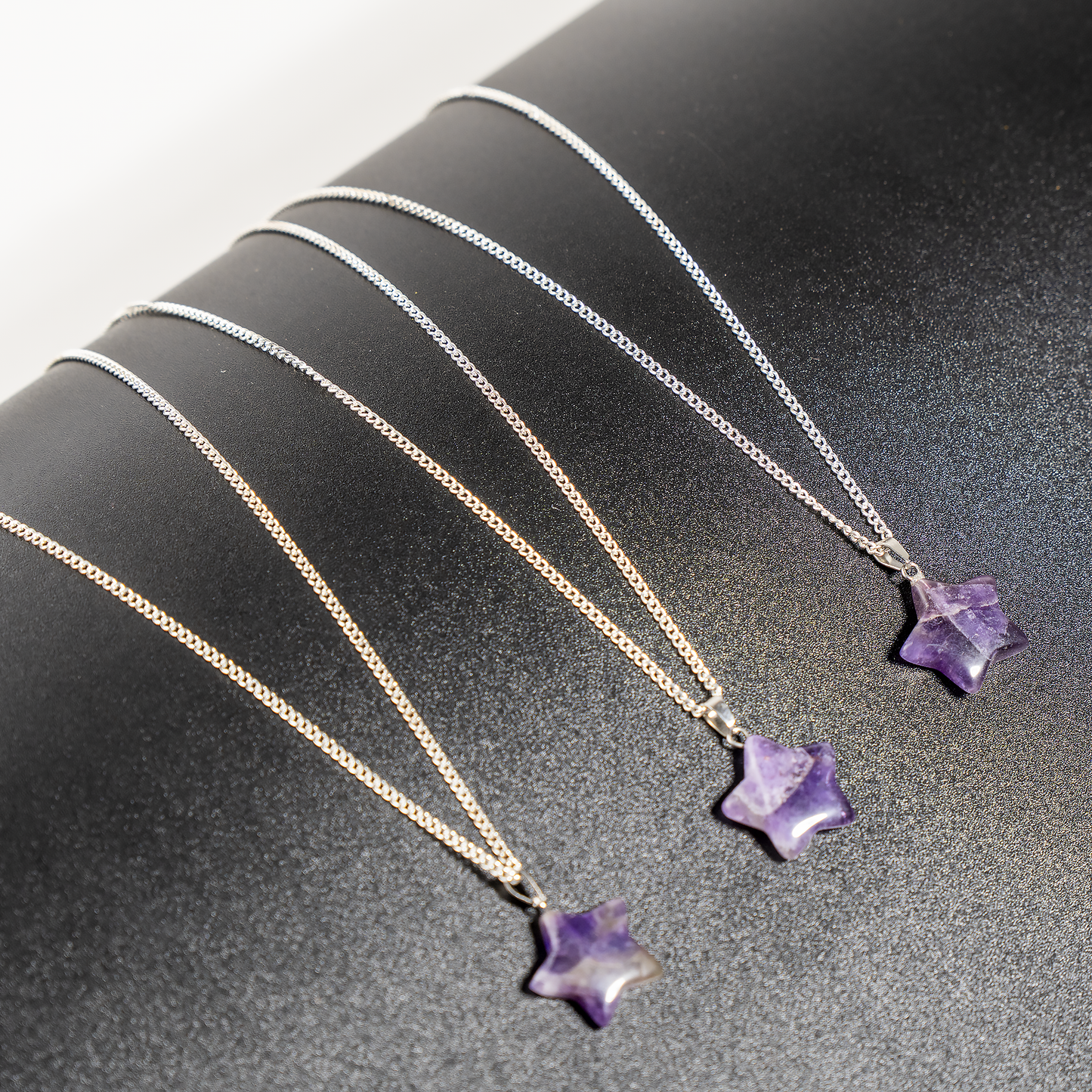 Crystal Star Pendant | Amethyst | Gemstone Pendants