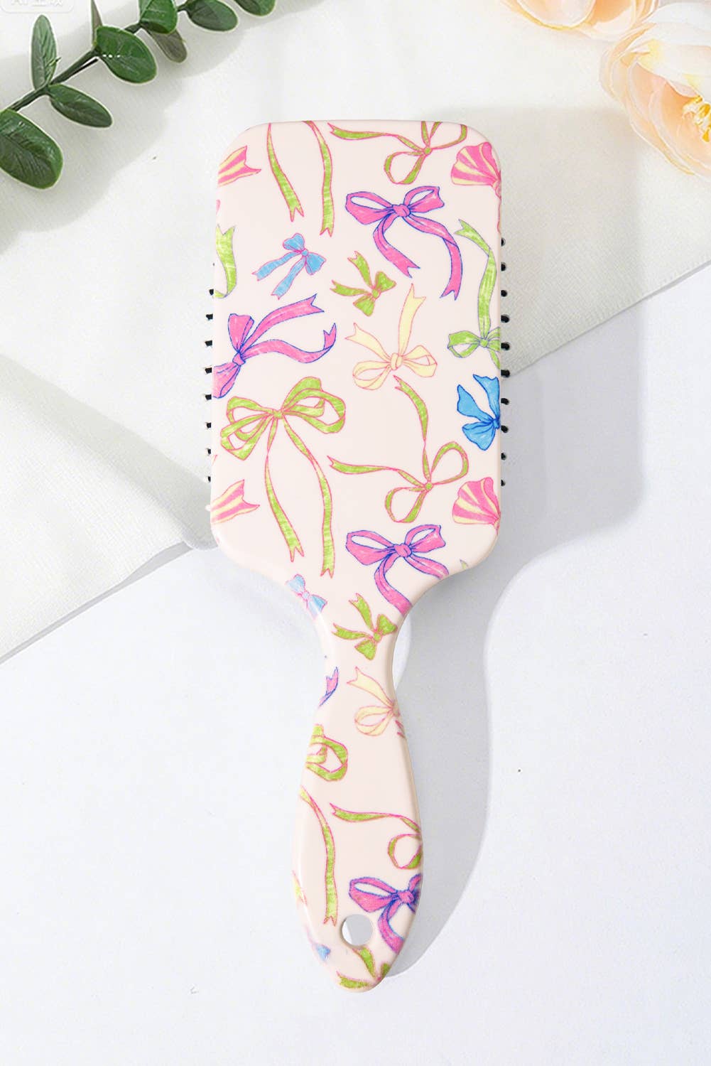 Valentine's Day Gifts Bow Print Anti-Static Air Cushion Comb