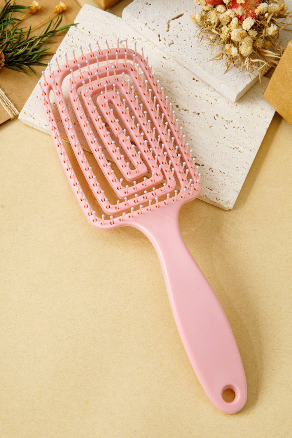 Valentine's Day Gifts Bow Print Anti-Static Air Cushion Comb