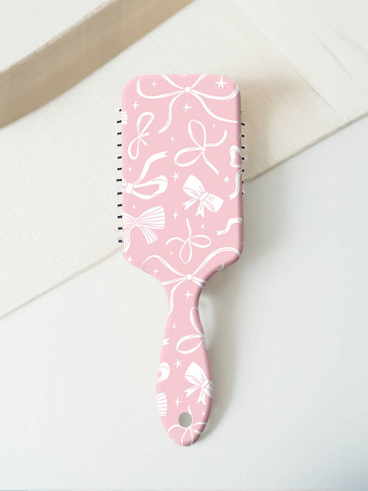 Valentine's Day Gifts Bow Print Anti-Static Air Cushion Comb