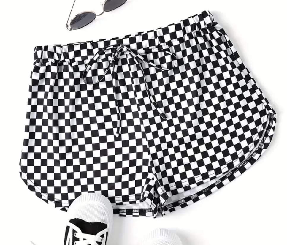 Checkered Shorts