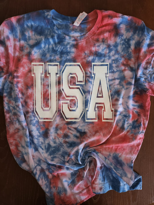 USA Tie Dye Tee